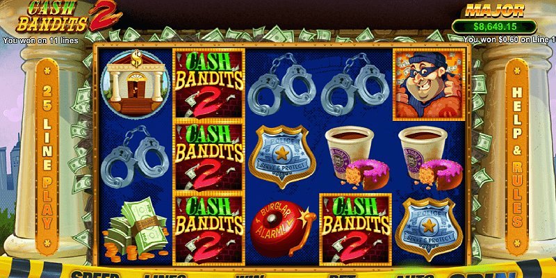Cash Bandits 2 slot